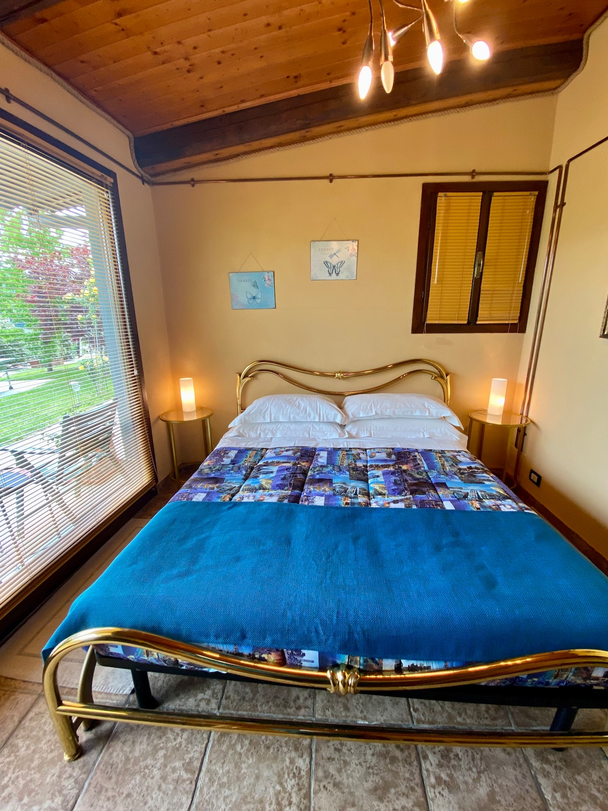 El dormitorio doble.