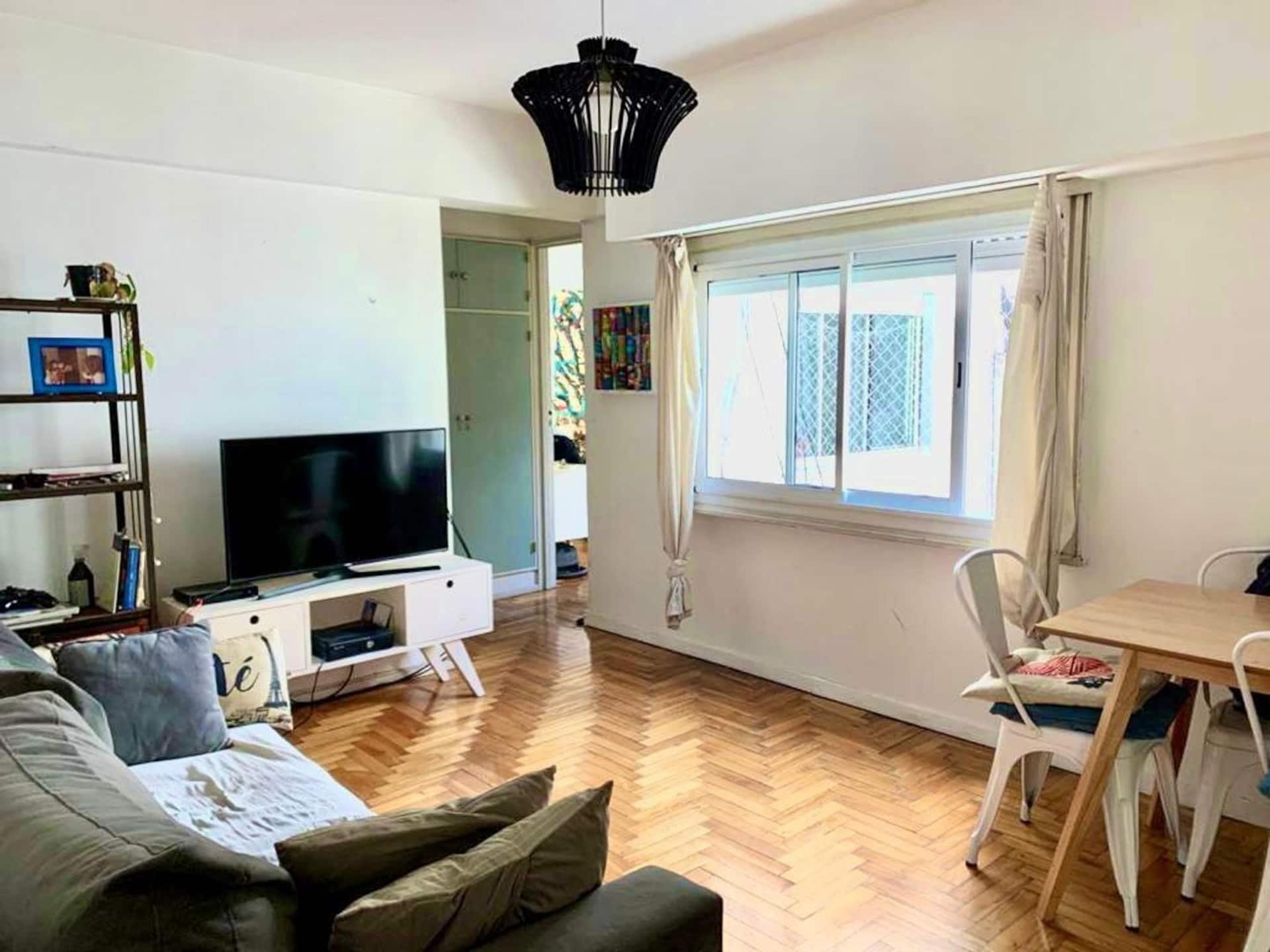 Apartamento de 2 ambientes com 1 quarto em Palermo Soho