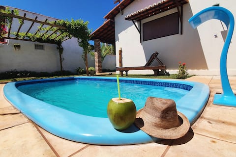 Anúncio popular: Cozy Blue Cottage em São Miguel Do Gostoso