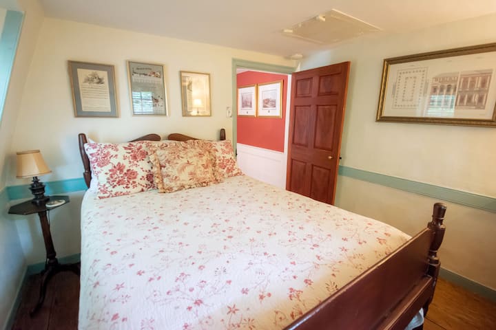 Light and airy, small upstairs Bedroom, with Double Bed