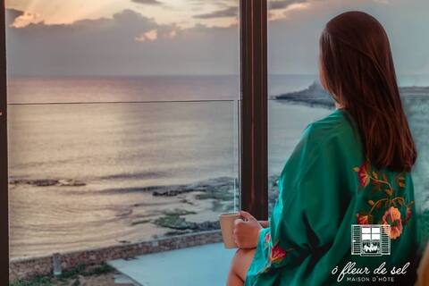 Seaview Suite 2 rooms+living+roof (Ô Fleur de Sel)