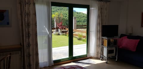 Top Airbnb: 35M2 STUDIO WITH GARDEN AND GARAGE en Panticosa