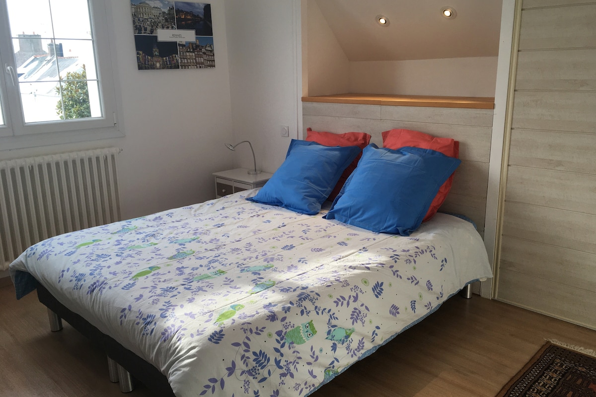 Chambre double lit 160 (n°5) / Chambre n°5 lit queen size