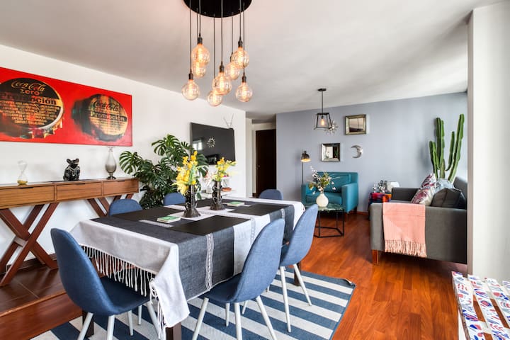 Sun-Filled 3BR in the Heart of Condesa