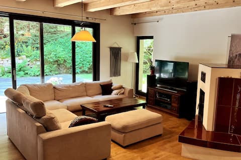 comfortable mountain home on Czech-Polish border