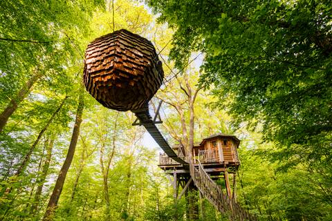 Lov'nid SPA Comet Treehouse for 2 people