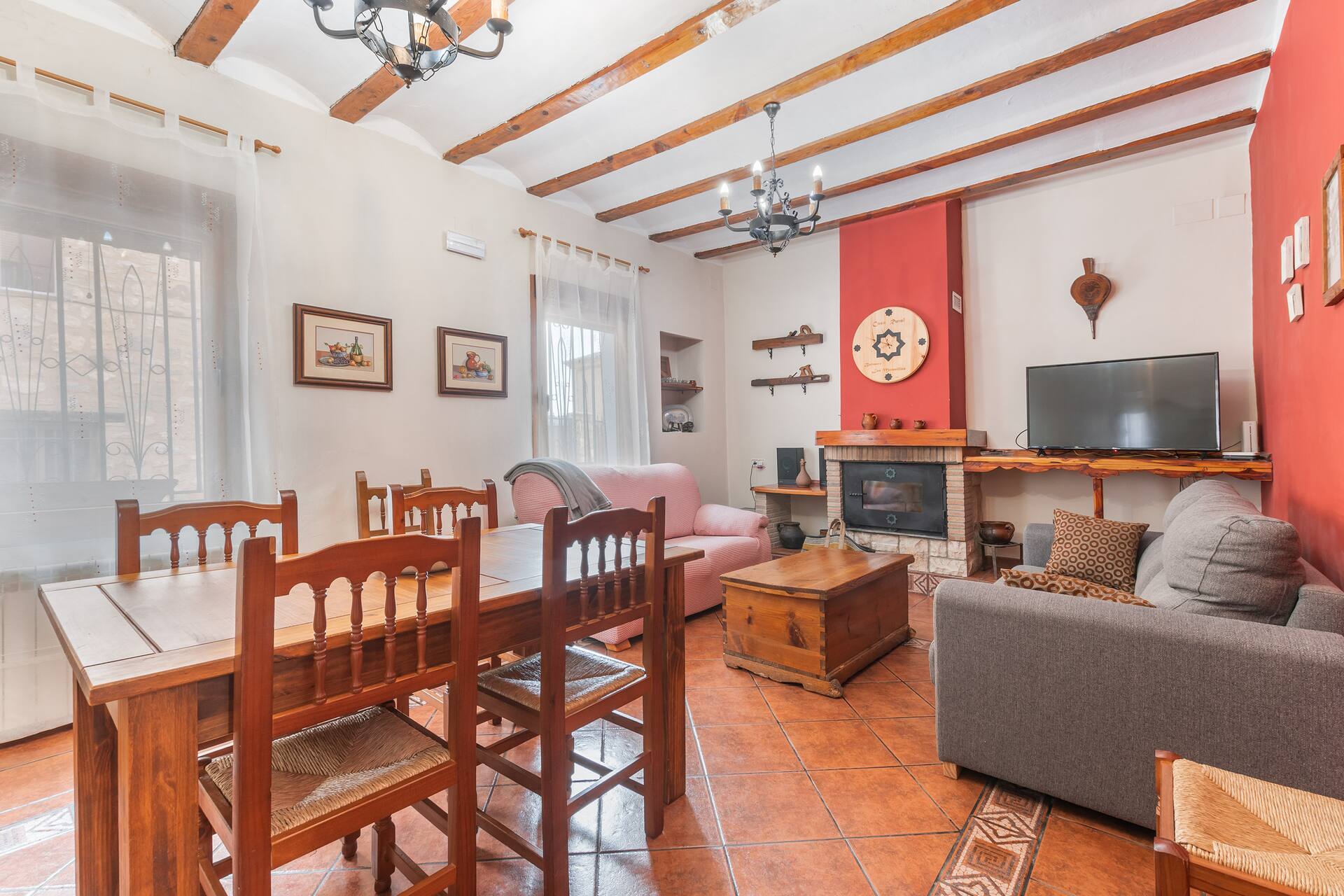 Barranco Las Maravillas cottage in Teruel.