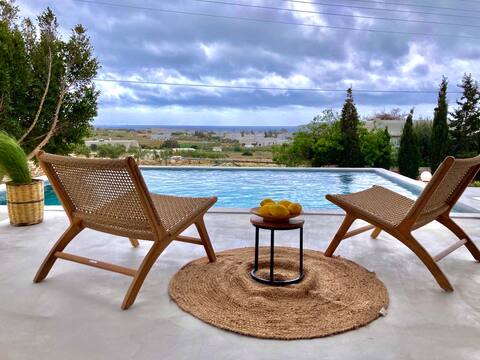 Villa Giorgianna - near Aliki beach with pool