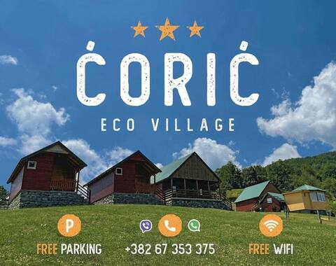 Eco village Coric. Delux bungalow Biogradska gora.