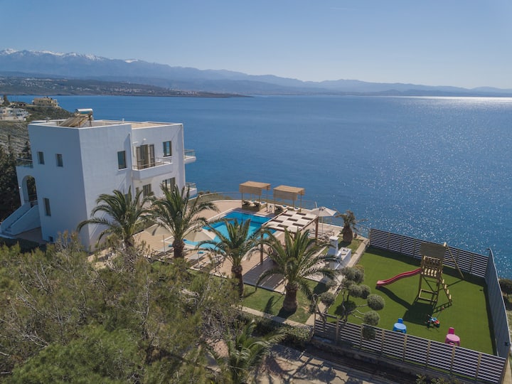 Villa Del Sole, Private Pool And Amazing Sea View - Grèce