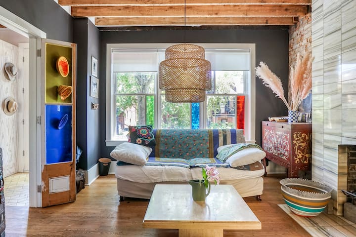 Sunlit Serenity – Garden Oasis: View of CN Tower