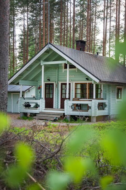 Metsäkanerva Cozy Cottage in Central Finland