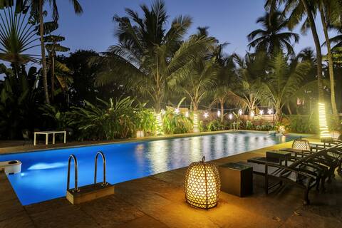 Luxurious Serviced 6BHK Villa on Candolim Beach