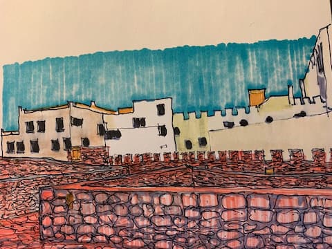Popular Airbnb listing: Unique House in Historic Quarter in Essaouira