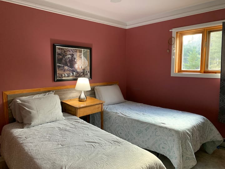 Chambre avec 2 lits simple