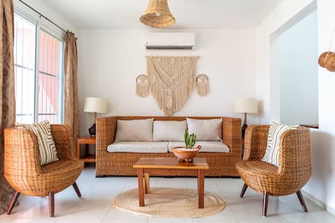 Top Airbnb: Pueblo Mágico 3 with access to a private cenote in Zona Habitacional Militar