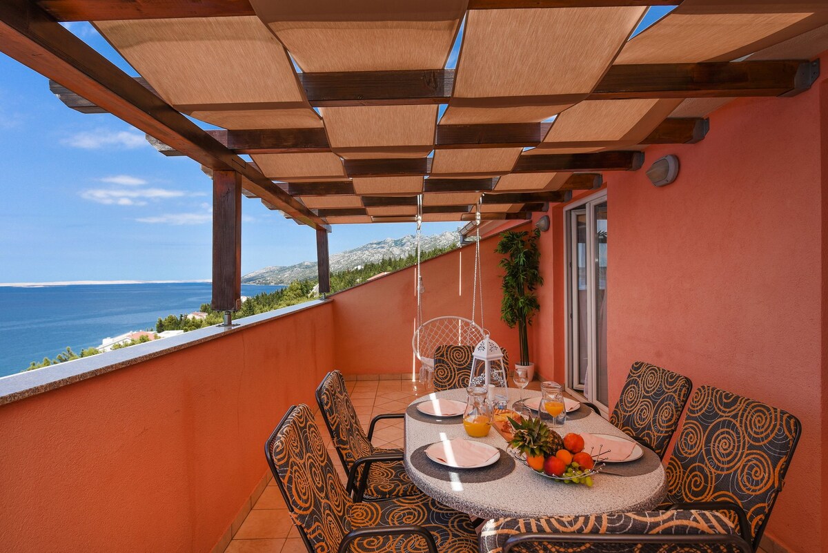 Seaview family apartment