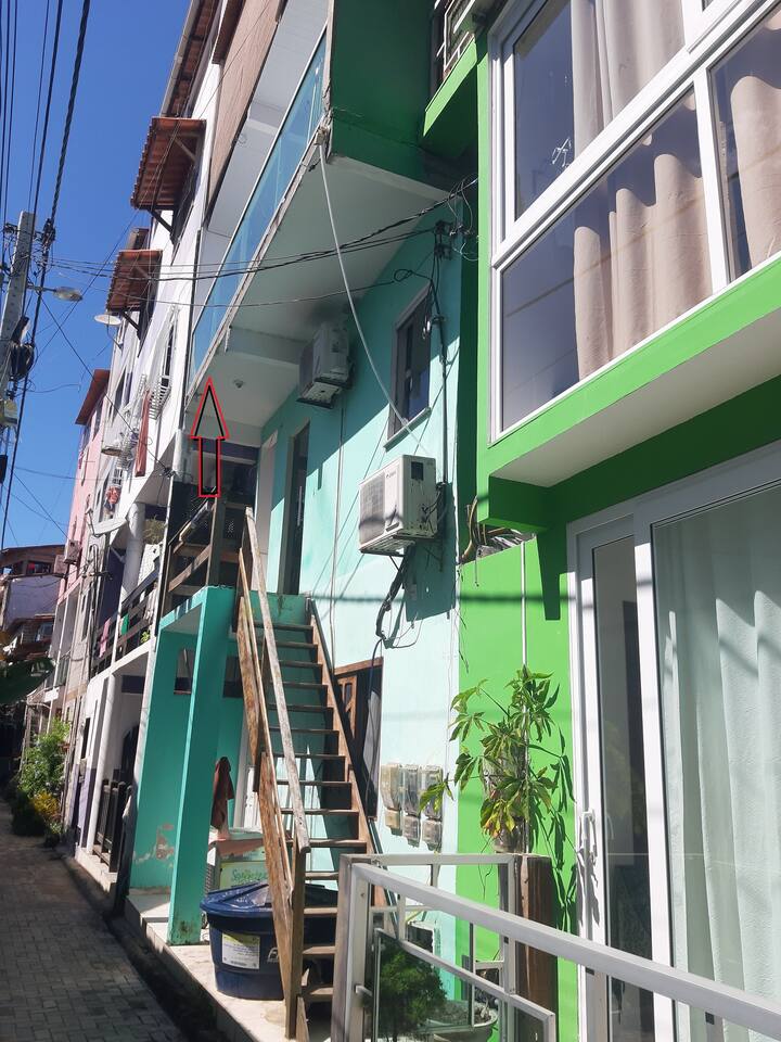 Apartamento 2 quartos, com ar condicionado