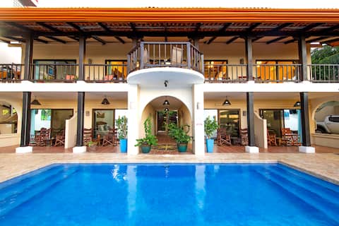 On the beach! Casa Marlin, Potrero, Costa Rica