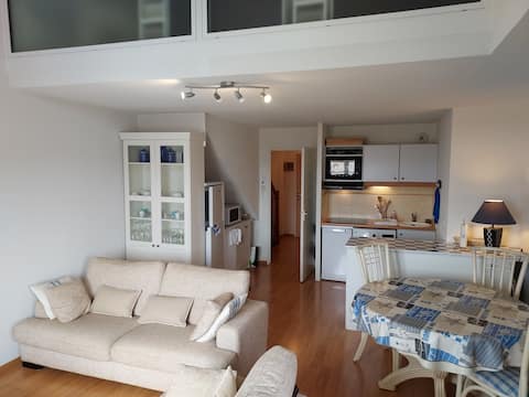 Airbnb performant: Beautiful two bedrooms flat, 50m from the beach à Bretignolles Sur Mer