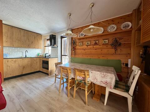 Zonnig 8p appartement ski-in ski-out Cervinia wifi