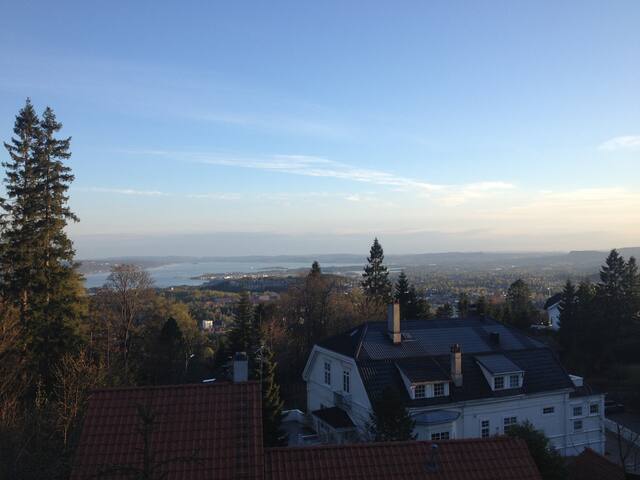 Modern house in Holmenkollen