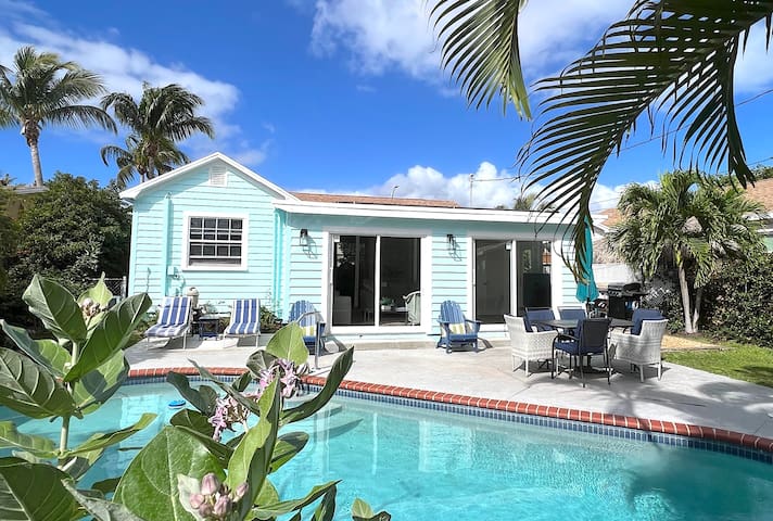 Key Lime Beach Cottage • Solar Heated Pool •
