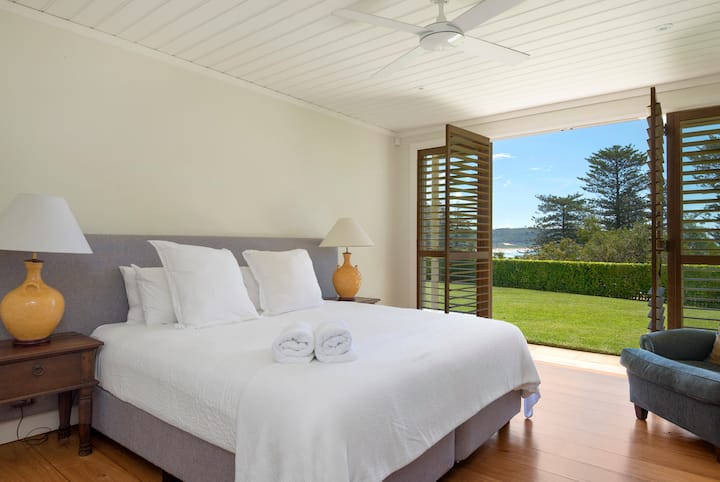 1st  downstairs bedroom. 
Beds can be split into singles at extra charge.