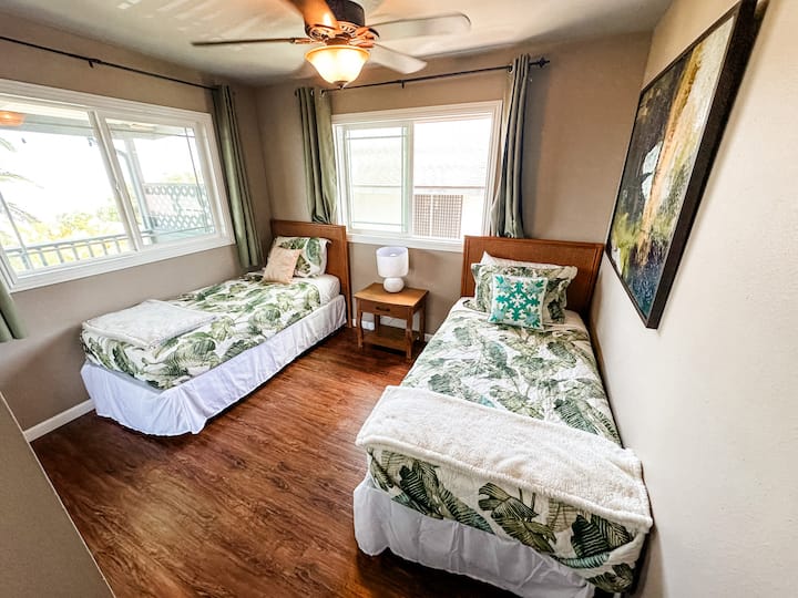 Dormitorio con 2 camas individuales