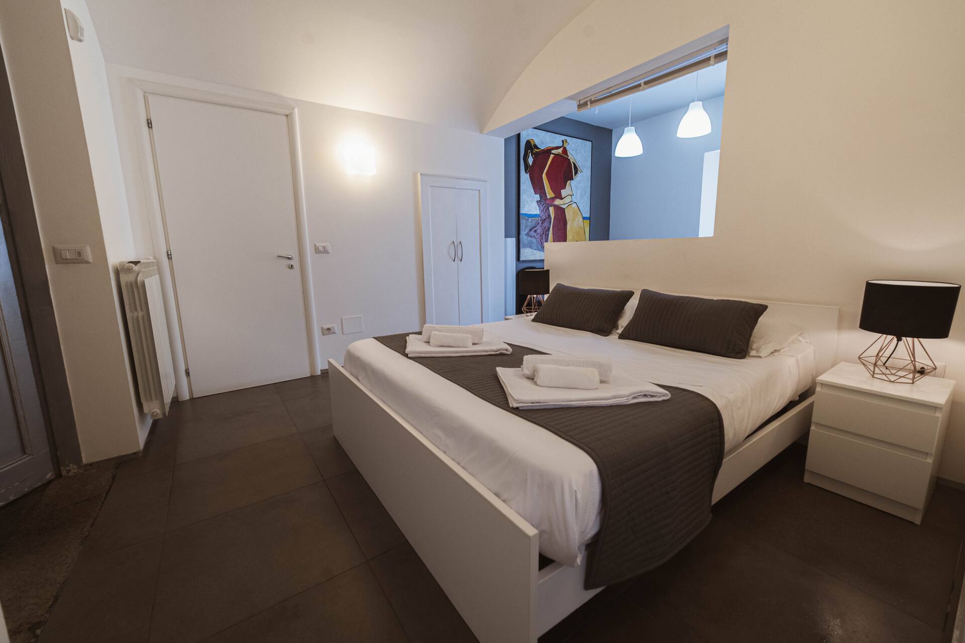 Studio apartment ”Silver”, in front of the beach