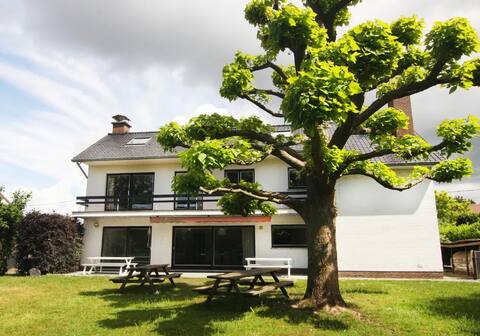 Large beautiful holiday home (21-30p) in Oudenaarde.