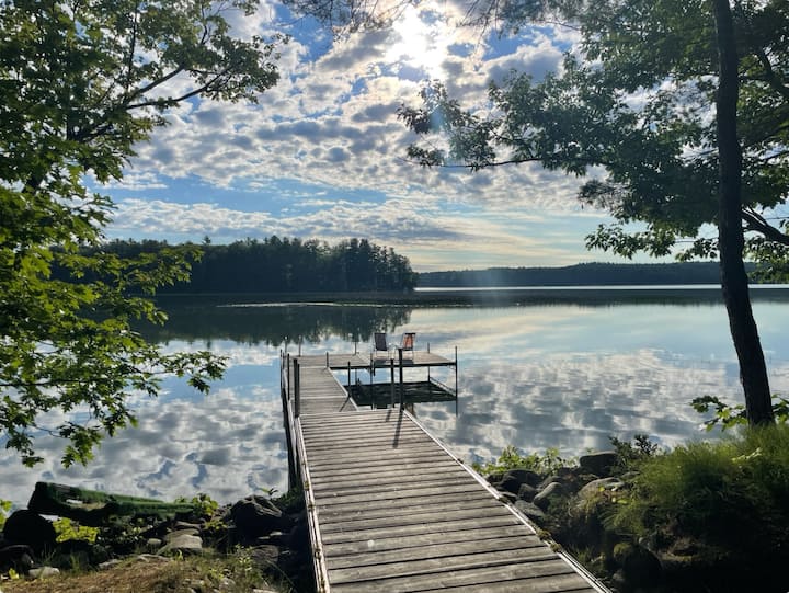 Sylvan Glade Lakefront Family Adventure Houses for Rent in Vassalboro, Maine, United States