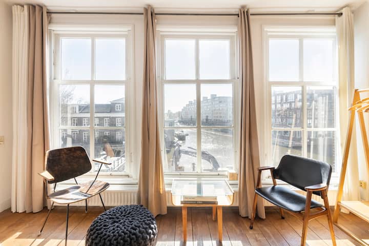 a room with a view in Amsterdam