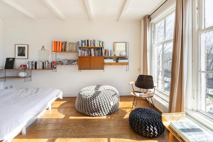 a room with a view in Amsterdam