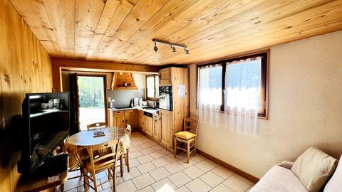 Popular Airbnb listing: Montriond Mountain Studio | Garage, Garden in Montriond