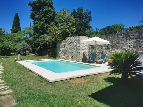 Charming house with a private pool Malija