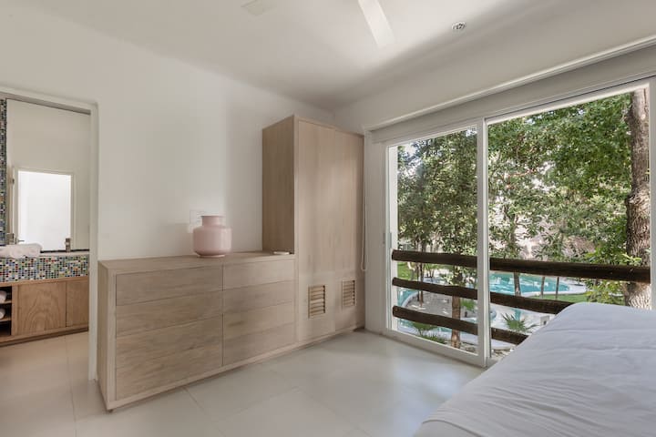 1号房2张单人床