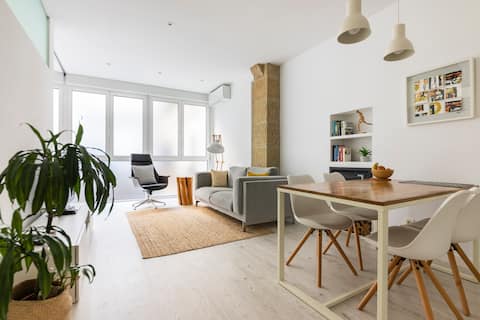 Successful Airbnb property: EPELETXE: Cozy, downtown and next to the beach in Gipuzkoa