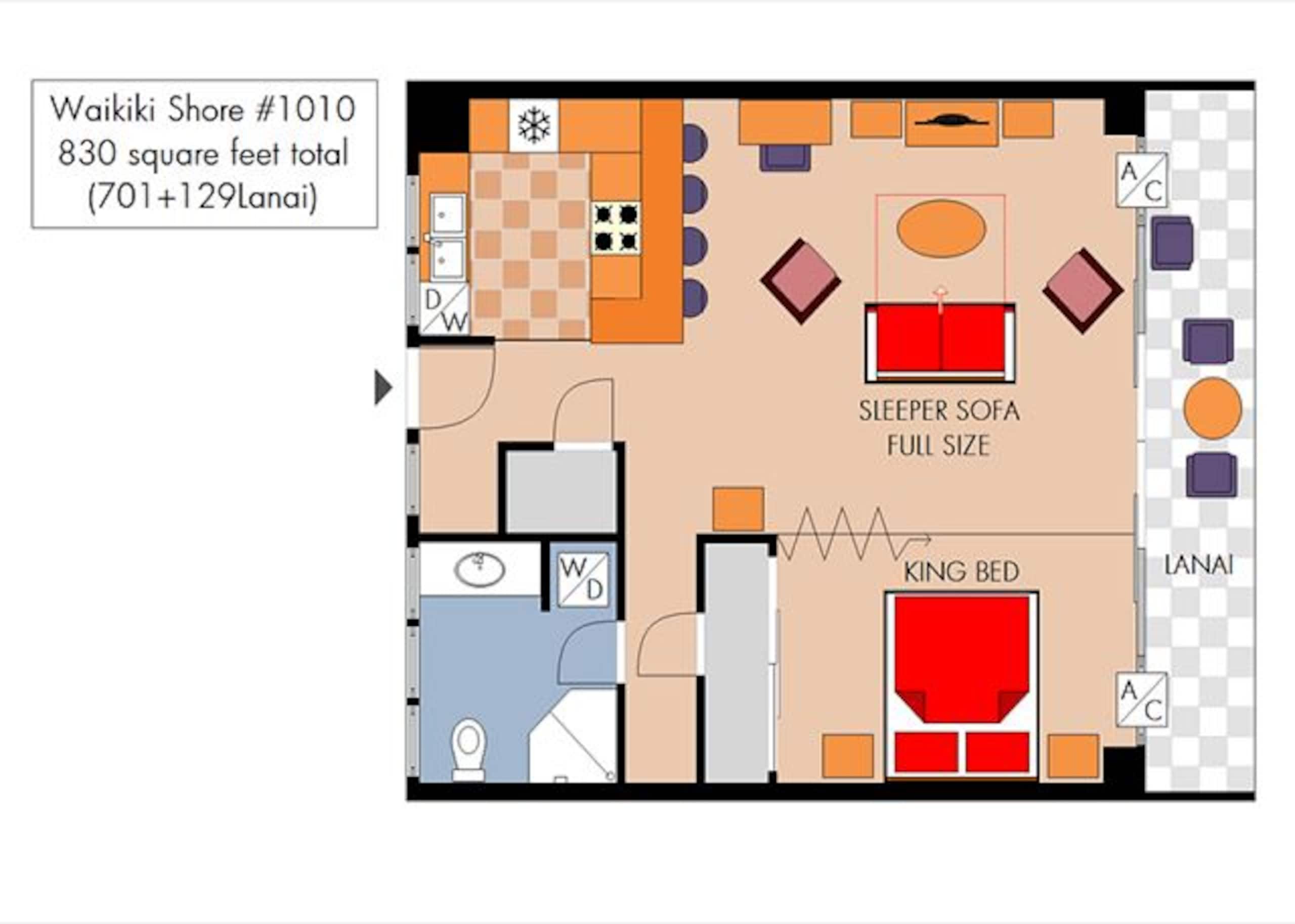 Condo in Honolulu · ★4.92 · 1 bedroom · 2 beds · 1 private bath - Image 3