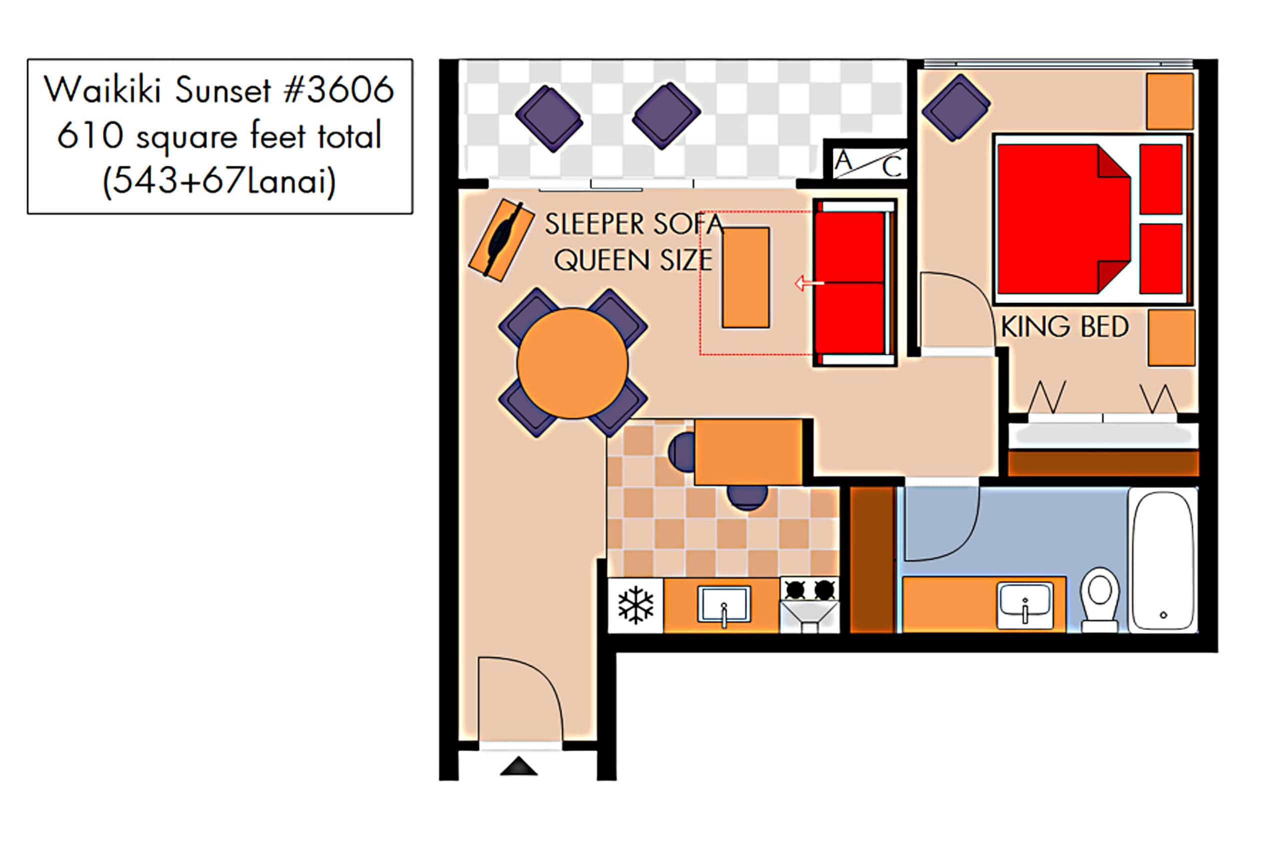 Condo in Honolulu · ★4.76 · 1 bedroom · 2 beds · 1 private bath - Image 9