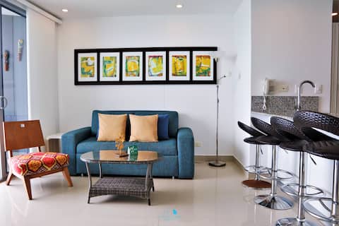 Popular Airbnb listing: Oceanfront Apartment – Luxury Building in Bocagrande