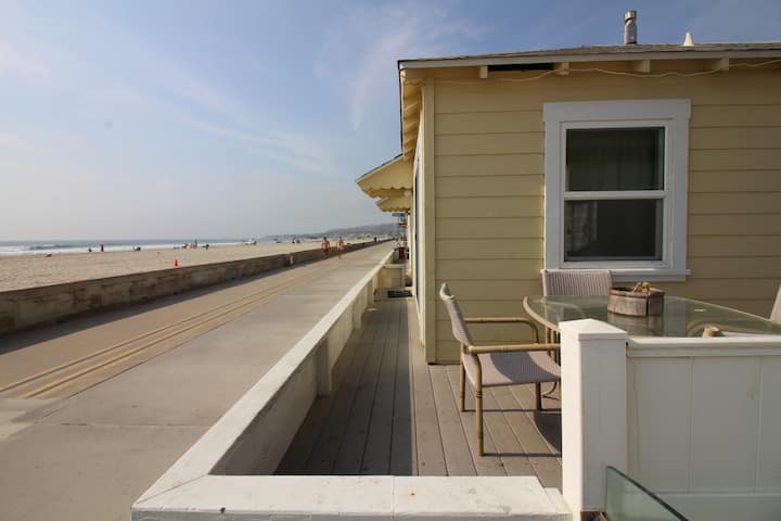 Cozy Ocean Front Beach Cottage 1br 3825 -Sleeps 5