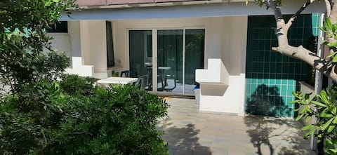 Small apartment with private garden
