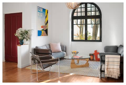 Popular Airbnb listing: Villa Trinidad : swimming pool, sea view, beach in Biarritz