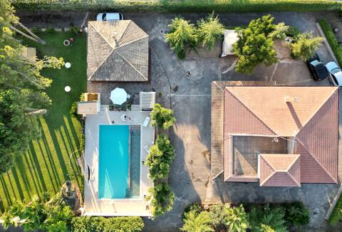 Villa Laocoonte with pool jacuzzi and billiards