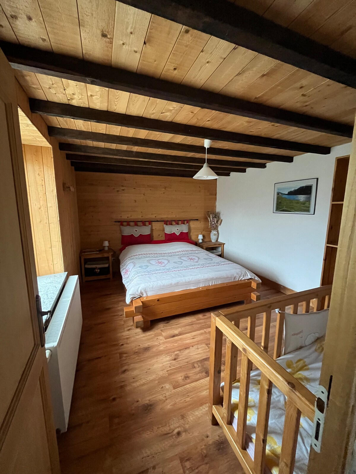 chumba cha cha chamois kinasoma 160 x 200  + mtoto 