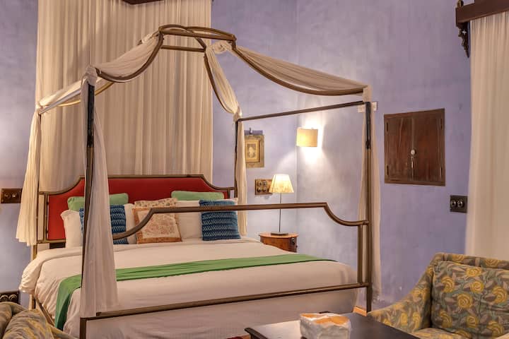Teal Bedroom
