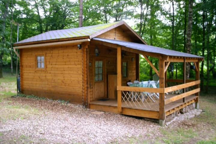 Charmant Chalet Avec Belle Vue Sur Parc Et Piscine - Dordonha