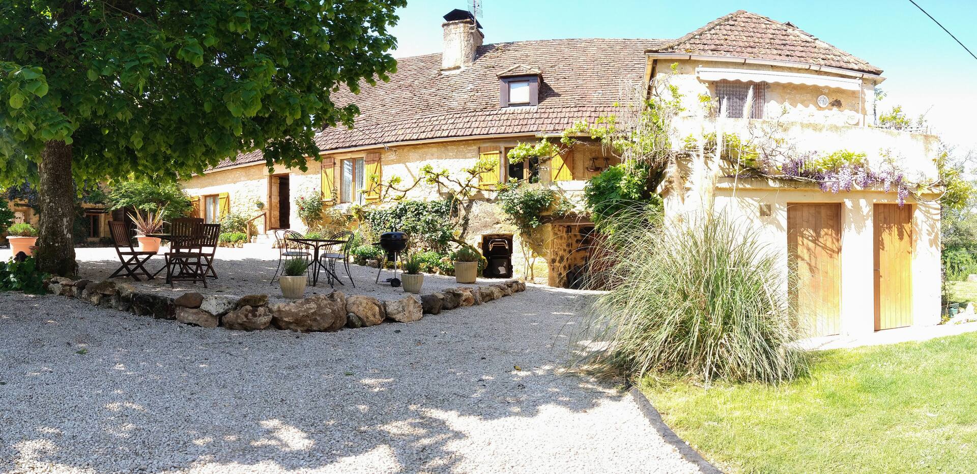 Taire du Grel, Domme, A Maison des Roses