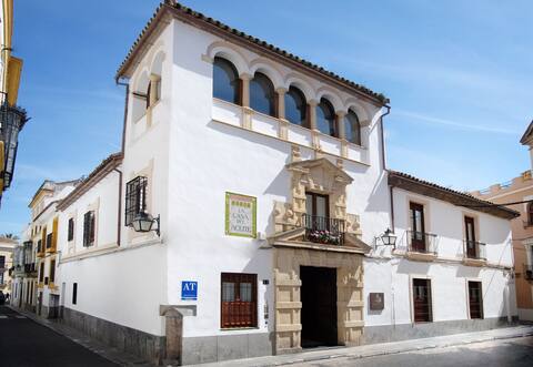 Centrally located courtyard house for 30 people